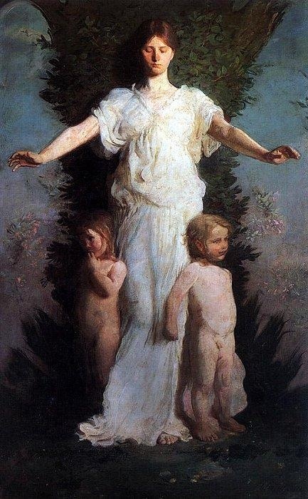 Abbott Handerson Thayer #art #painting #fine