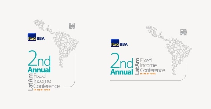 Marca #latam #branding #itau #bba #brand #identity #logo #conference