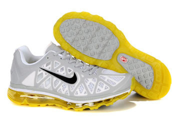 Nike Air Max 2011 Pure Platinum Sonic Yellow White Anthracite-Mens #shoes