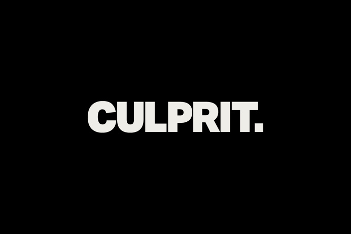 Logotype by Studio South for Auckland bar and restaurant Culprit