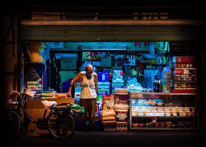 NightShift: Stunning Street Scenes of Shanghai at Night by Florian Mueller