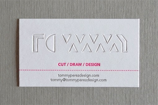 Tommy Paperkut Business Card #card #collateral #business