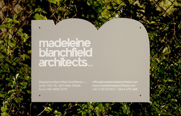 Madeleine Blanchfield Architects Projects A Friend Of Mine #branding