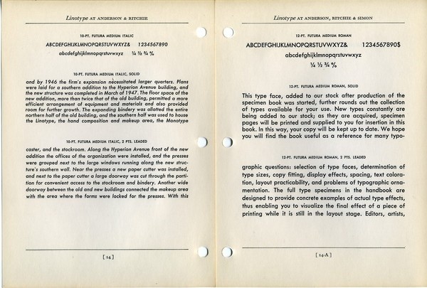 Futura Light type specimen #futura #type #specimen