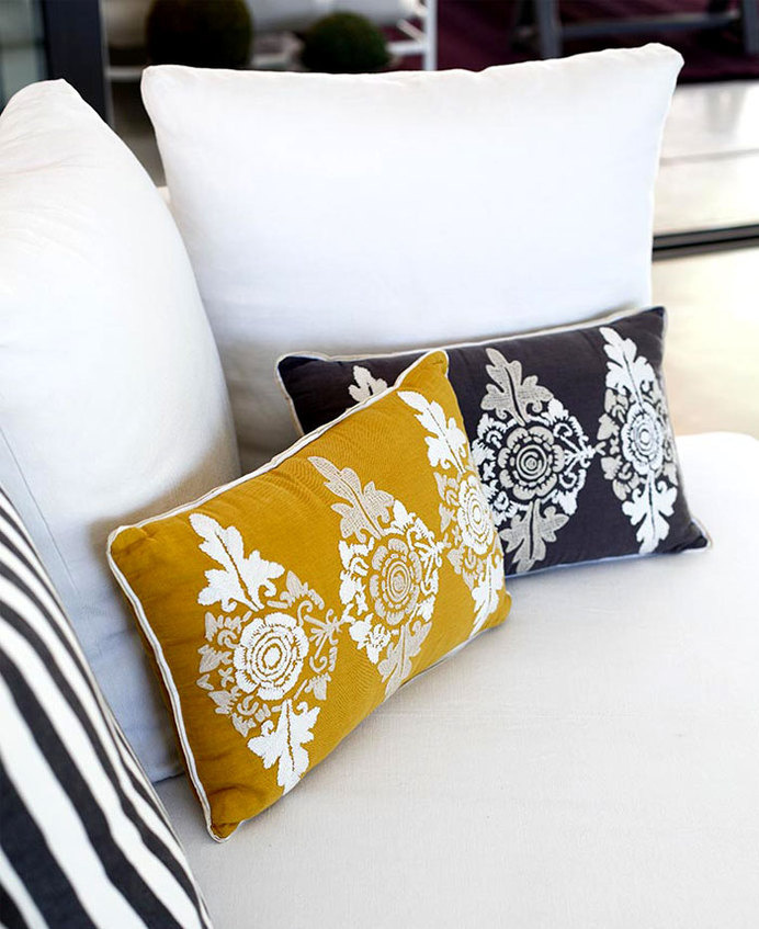 Summer House by Selina Kazazoglu summer house 12 #interior #design #textiles #textile #patterns #fabrics