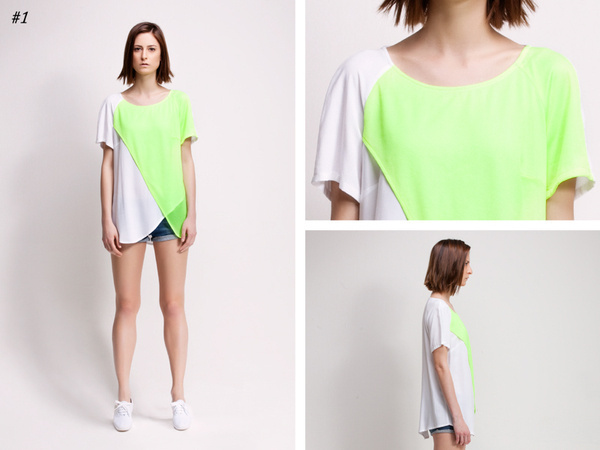 asu aksu / collections / ss2012 borderline no 1 #asu #white #collection #aksu #borderline #summer #fashion #neon