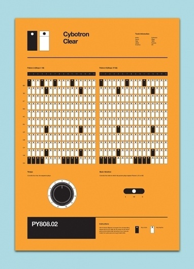 Rob Ricketts — Graphic Design & Typography #electro #techno #808 #minimal #music