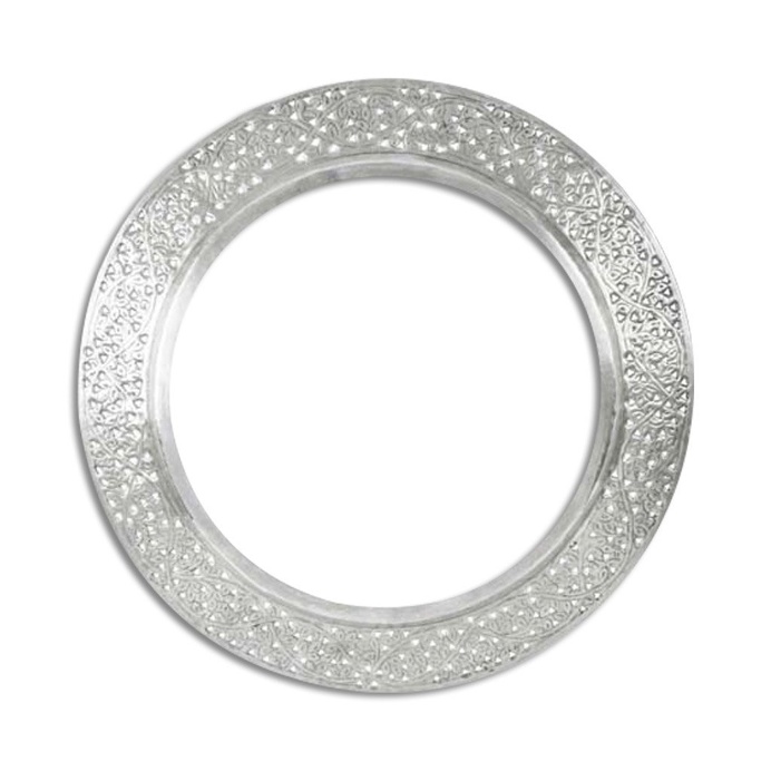 Aluminium Round Mirror Frame, 68cm