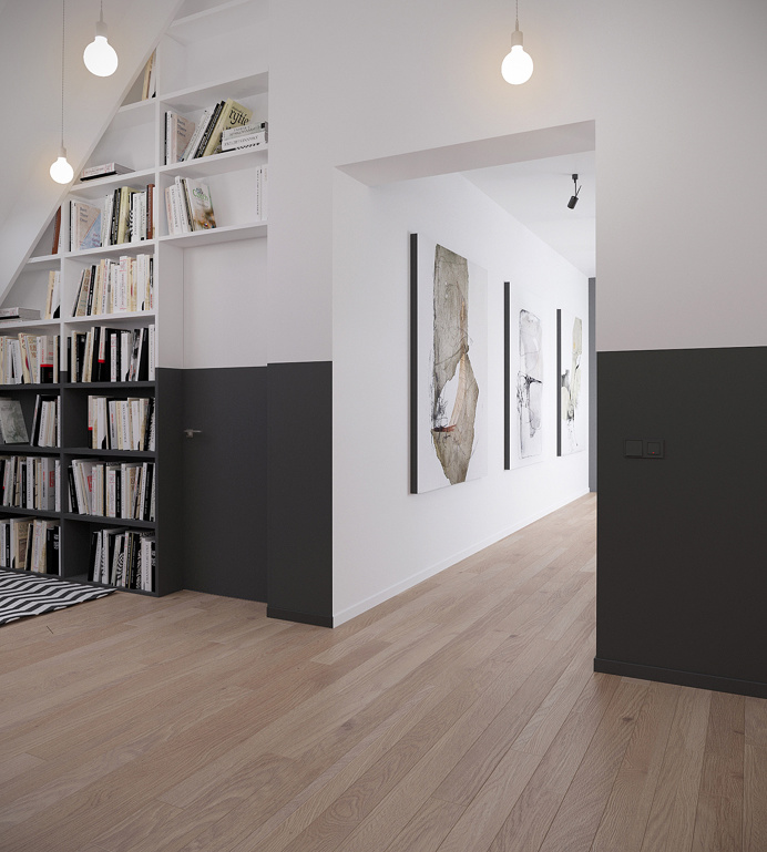 Minimal scandinavian house Kolodishchi
