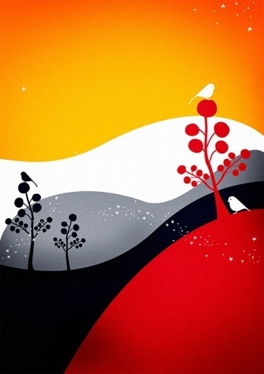 Birdlife Italy par Cristian Grossi | gehirn #pop #illustrator #bird #advertising #illustration #grossi #cristian