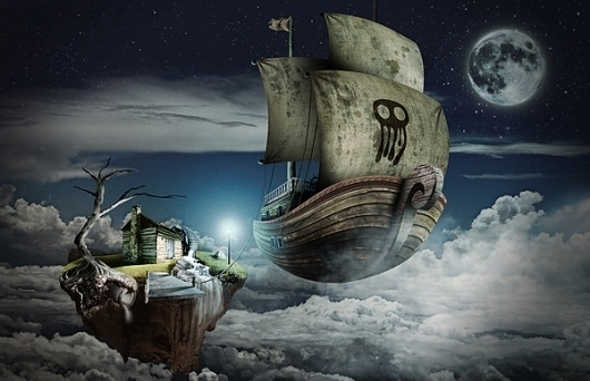 El Ultimo Puerto on the Behance Network #photo #illustration #manipulation
