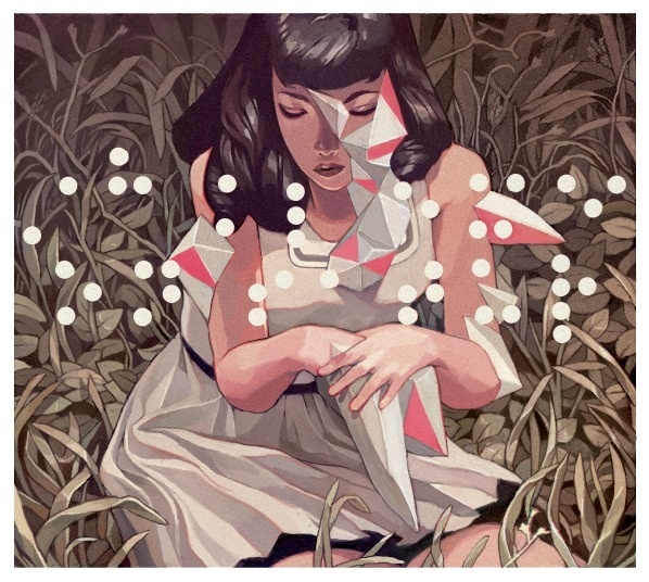 Works II on the Behance Network #illustration #floral #girl