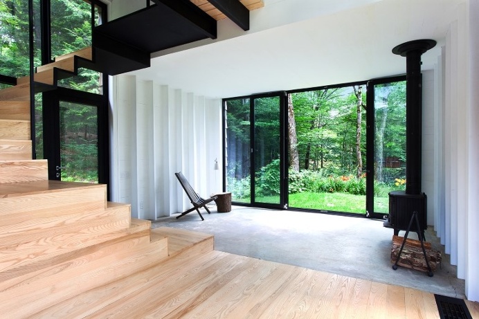 La Colombière Is A Refuge Perched In The Forest Reminding Us Of Bird Huts