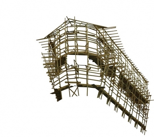 Pruned: Scaffoldings #scheffknecht #structure #scaffolding #architecture #liddy #art