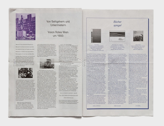 QUER Magazin 1/2011–2/2013 publisher: QUER-Verlag • editor: Doris Lippitsch • 30 × 45 cm • 32 pp • edition: 100.000 • in collab