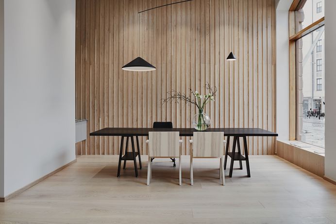 Timberwise Showroom by Studio Joanna Laajisto