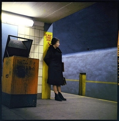 New York in Color - in pictures | Art and design | The Observer #ignorance #60s #woman #elderly #subway #photography #vintage