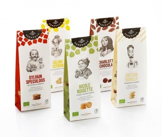 Generous | Designed by Bowling | Illustration: Jens Claessens #packaging
