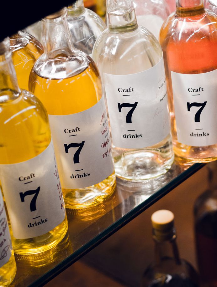 7 Craft drinks | Studio Patten