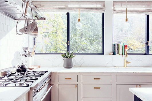 dream house: the kitchen window / sfgirlbybay #interior #design #decor #kitchen #deco #decoration