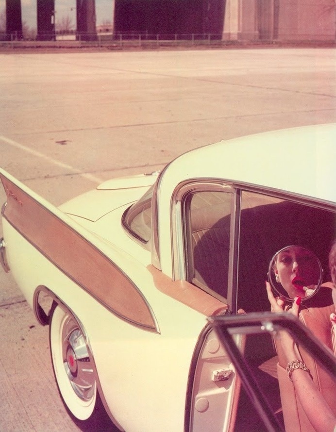 deep down #photo #retro #vintage #car #lipstick