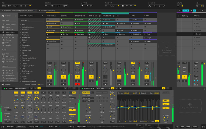 Ableton Live Redesign on Behance