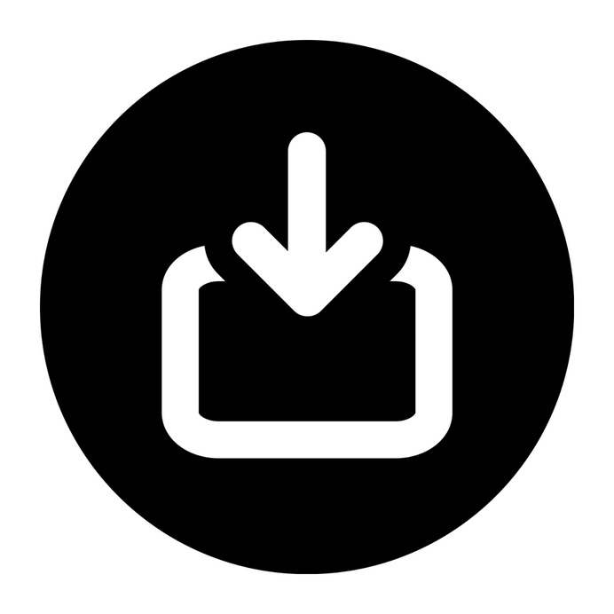 See more icon inspiration related to download, inbox, down arrow, arrows, downloading, direction, orientation and multimedia option on Flaticon.