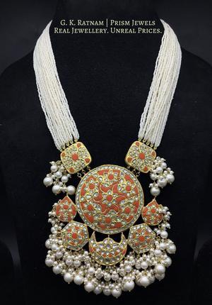 Pendant Set - gold diamond polki kundan meena jadau jewellery