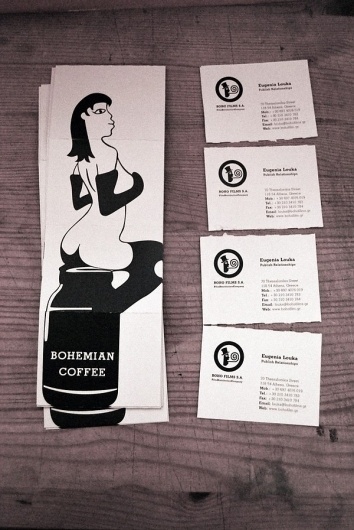 Boho Films Distribution Company on the Behance Network #cards #personal