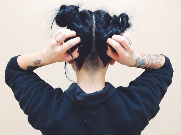 MINI PENNY: 30DFC Day 14 // Hairspiration #ink #girl #hair #tattoo #style