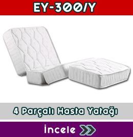4 Parçalı Yatak