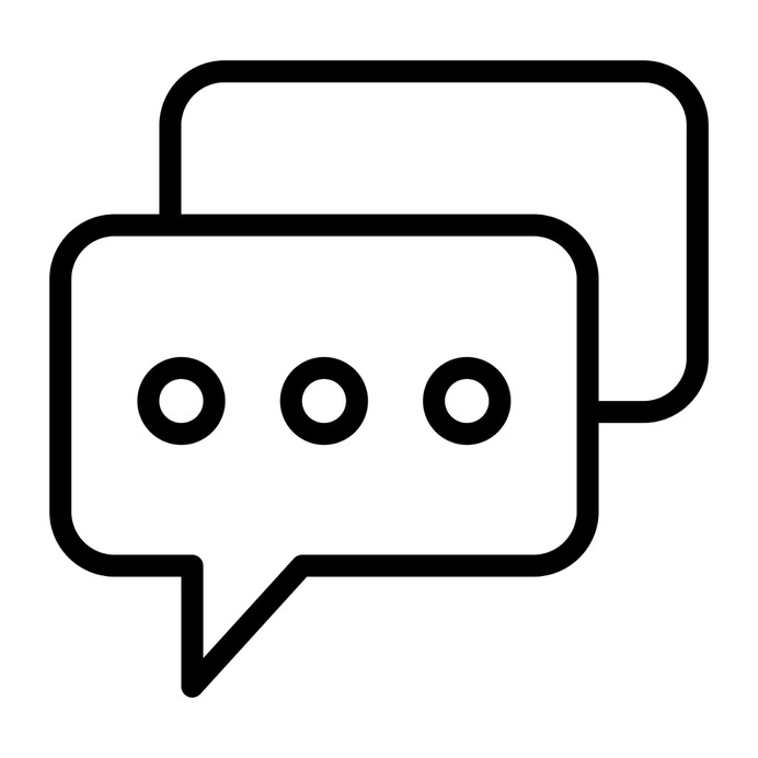 See more icon inspiration related to comment, chat, conversation, message, bubble speech and interface on Flaticon.