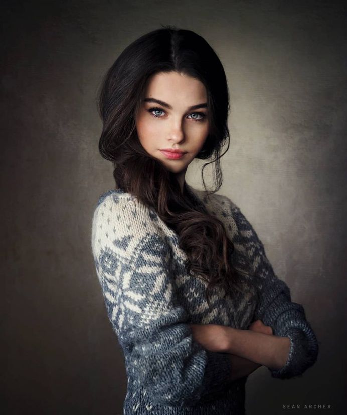 Gorgeous Female Portrait Photography by Sean Archer