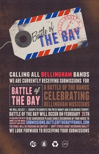 Battle of the Bay « 1985 Creative #design #illustration #poster #art #type #typography