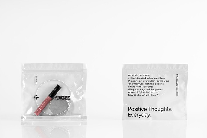 Placebo Pharmacy - Mindsparkle Mag Luminous Design Group was entrusted with the design of the visual identity of Placebo, an iconic, circular pharmacy in Athens, Greece. #logo #packaging #identity #branding #design #color #photography #graphic #design #gallery #blog #project #mindsparkle #mag #beautiful #portfolio #designer