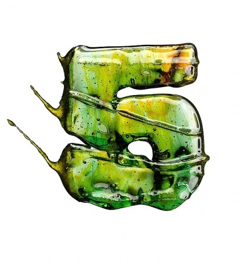 Candy Numbers, Wired magazine dec 2010 on Photography Served #candy #letters #experiment #typography
