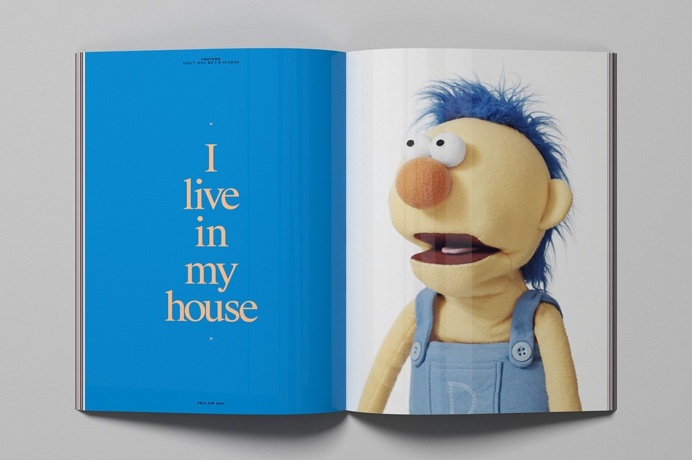 Don't Hug Me I'm Scared Puts Its Quirky Touch on 'Printed Pages' The viral video sensation gets the cover treatment by Neil Bedford.