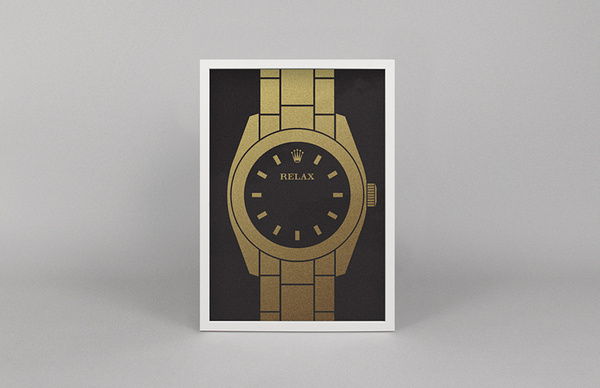 Matthew Hancock | The Print Sale #hancock #swiss #click #print #relax #the #matthew #minimal #poster #watch #gold #sale #rolex #typography