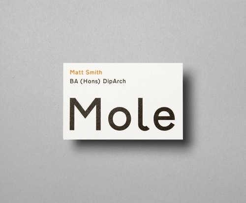 Mole Architects / Bench.li #typogrphy