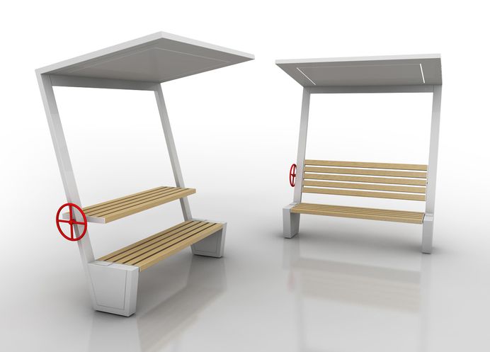 Banco / Marquesina O-BENCH By GARDA DESIGN