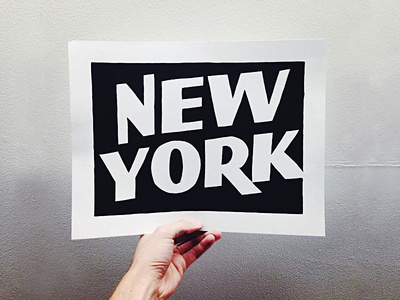 Sign Painting! #painted #typography #york #hand #new