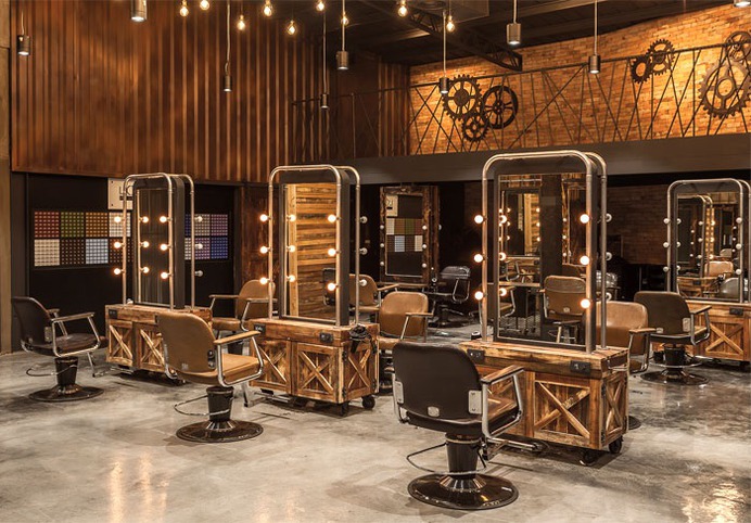 G Space Hair Salon by Han Yue Interior Design Co. - InteriorZine