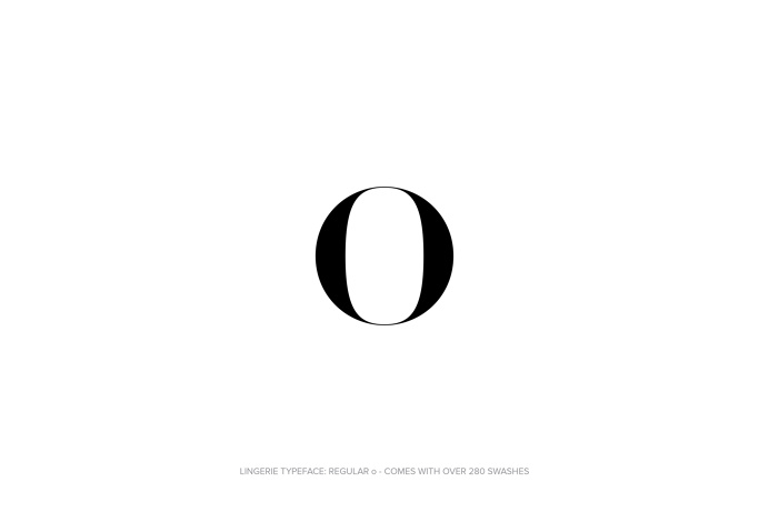 Lingerie Typeface - The Most Advanced Typeface For Fashion And Luxury by Moshik Nadav Typography #Lingerie #Typeface #Fashion #FashionTypogr