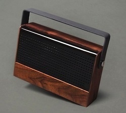 Kendall Portable Bluetooth Speaker #design #product #wood #industrial #auditory