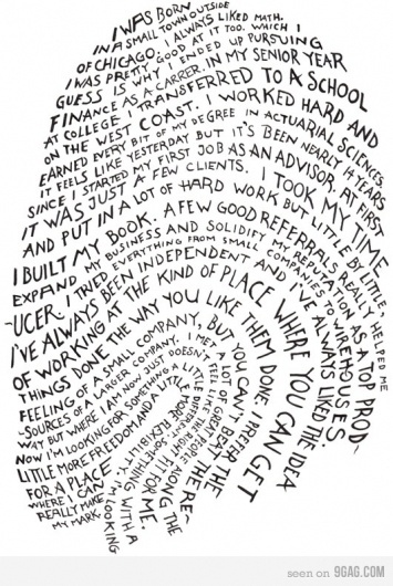 9GAG - Thumbprint #digital