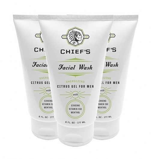 Chiefs Energizing Face Wash : Lovely Package . Curating the very best packaging design. #packaging