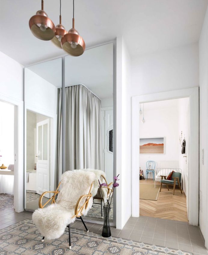 Home where Spirit of Viennese Classical Style is Entwined with the Modern Time - InteriorZine #decor #interior #home