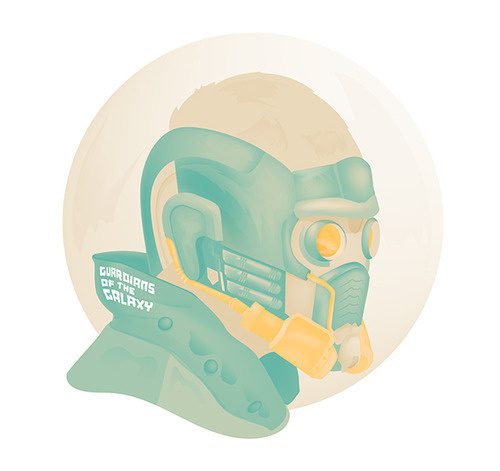 Guardians of the Galaxy #jamesp0p #oconnell #galaxy #manchester #james #illustration #guardians
