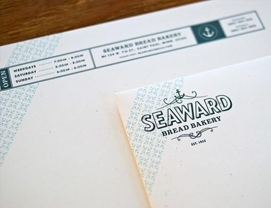 Lovely Stationery . Curating the very best of stationery design #white #logo #sea #vintage #collateral #navy #blue #anchor #letterhead
