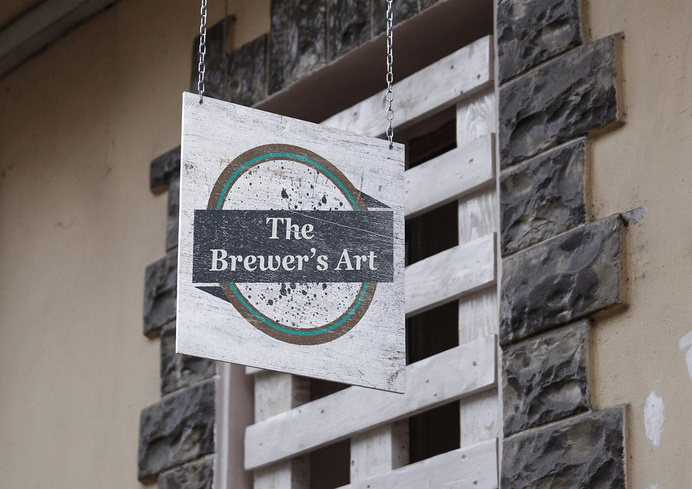 The Brewer's Art Restaurant Logo by Matt Hodin www.Behance.net/MattHodin